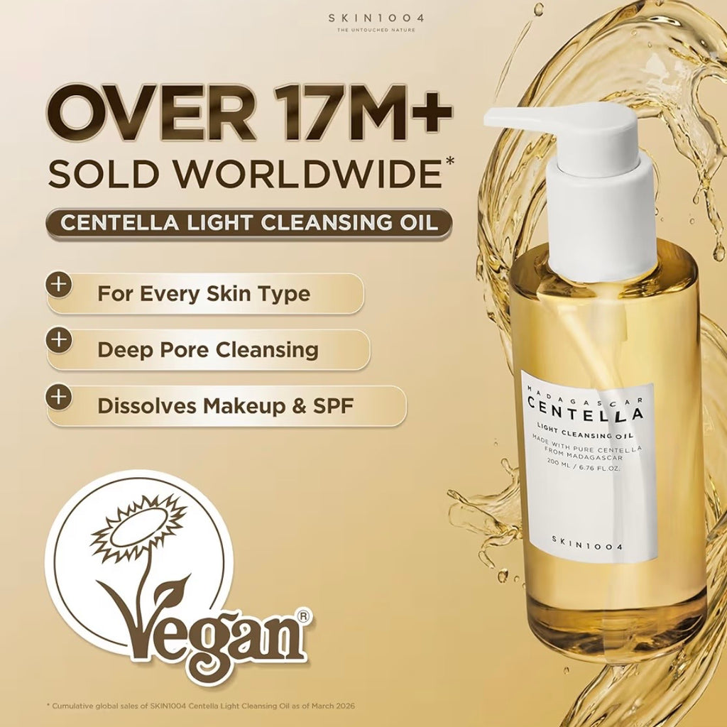 Skin1004 Madagascar Centella Light Cleansing Oil – 200 ml