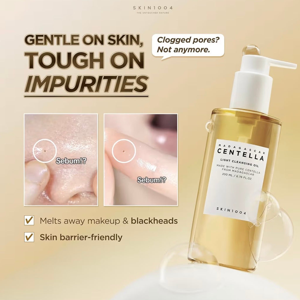 Skin1004 Madagascar Centella Light Cleansing Oil – 200 ml