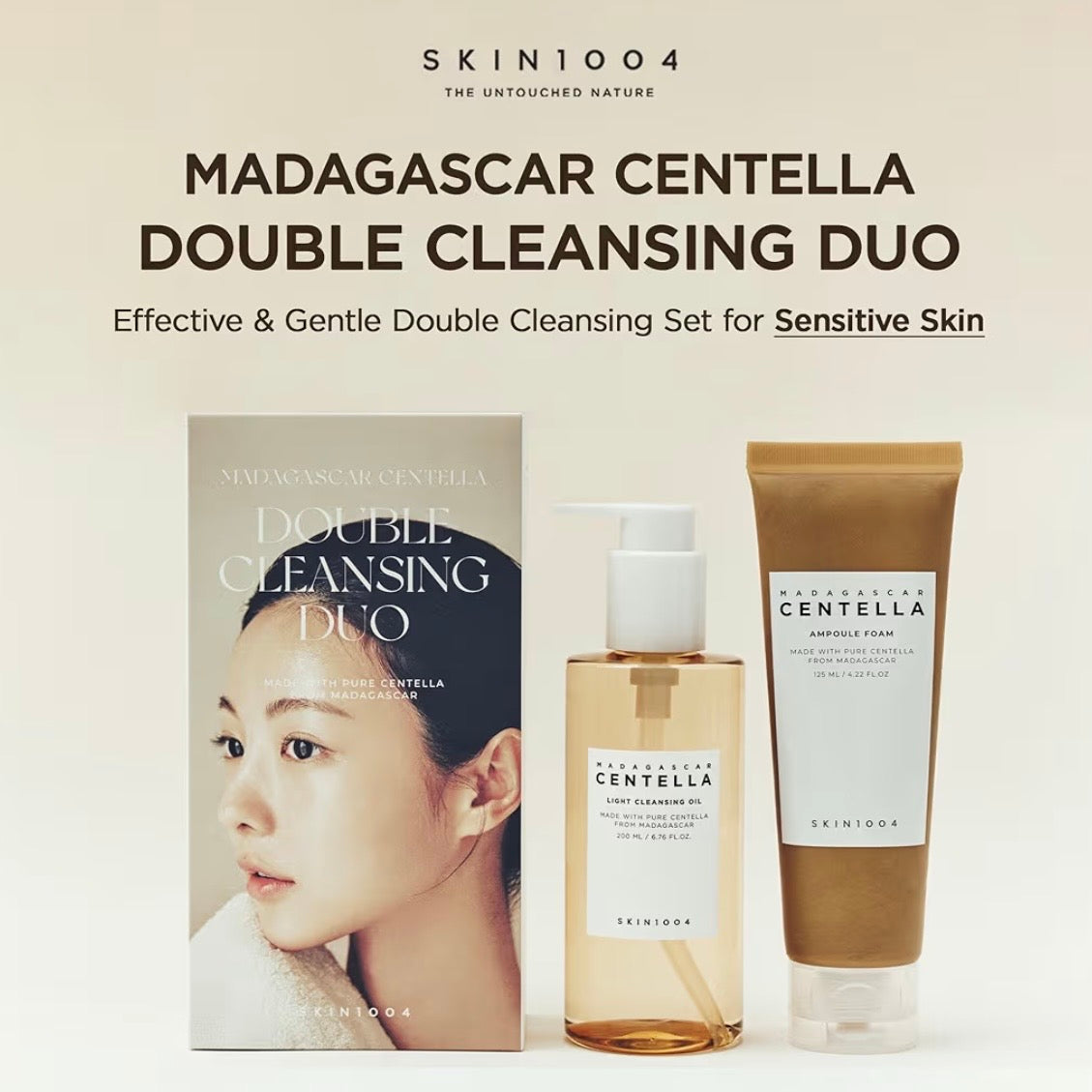 Skin1004 Madagascar Centella Double Cleansing Duo Set