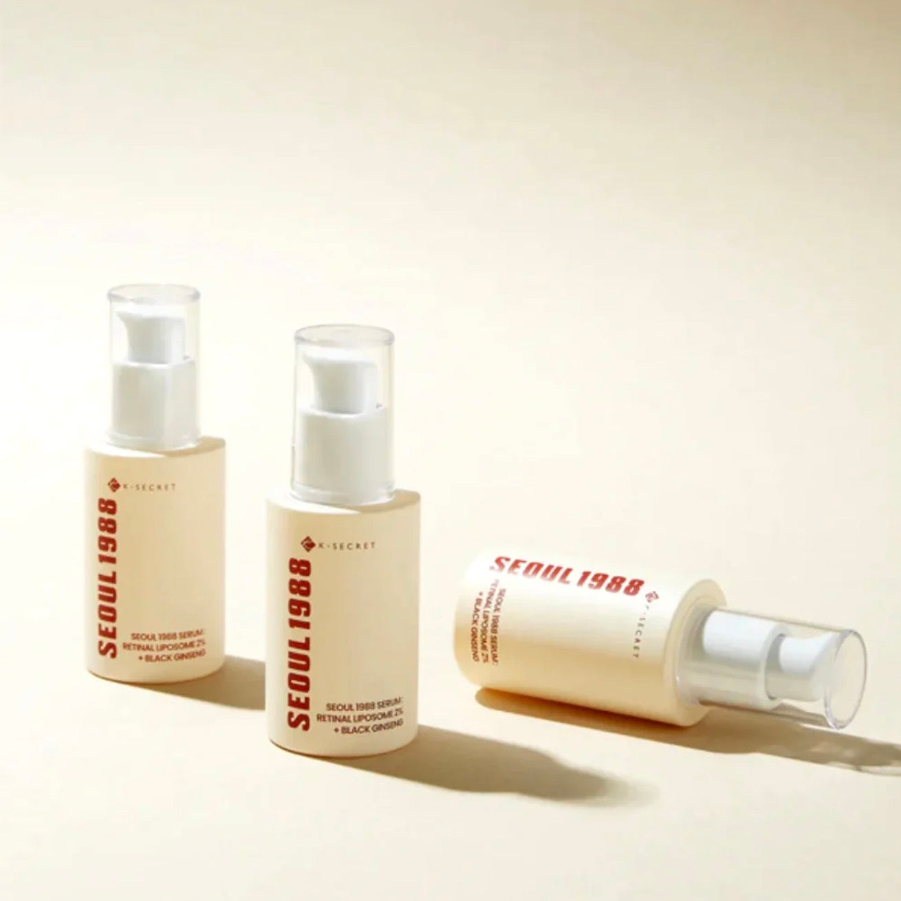 K-Secret Seoul 1988 Serum: Retinal Liposome 2% + Black Ginseng – 30 ml