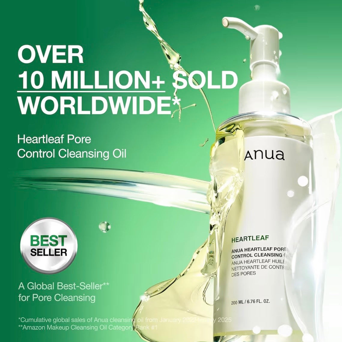 Anua Heartleaf Pore Control Cleansing Oil 200ml
