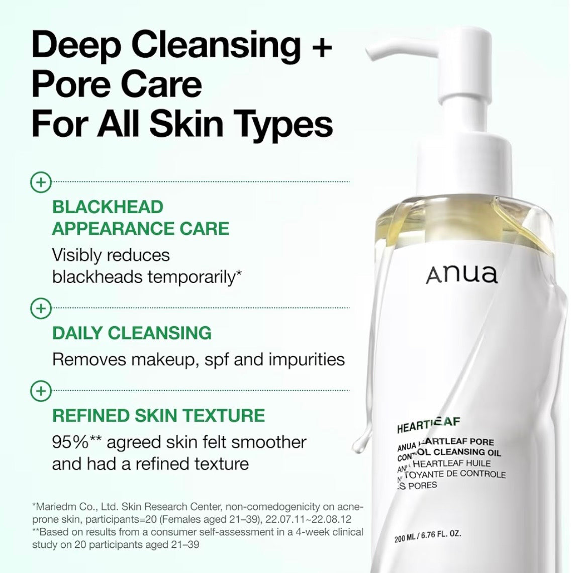 Anua Heartleaf Pore Control Cleansing Oil 200ml