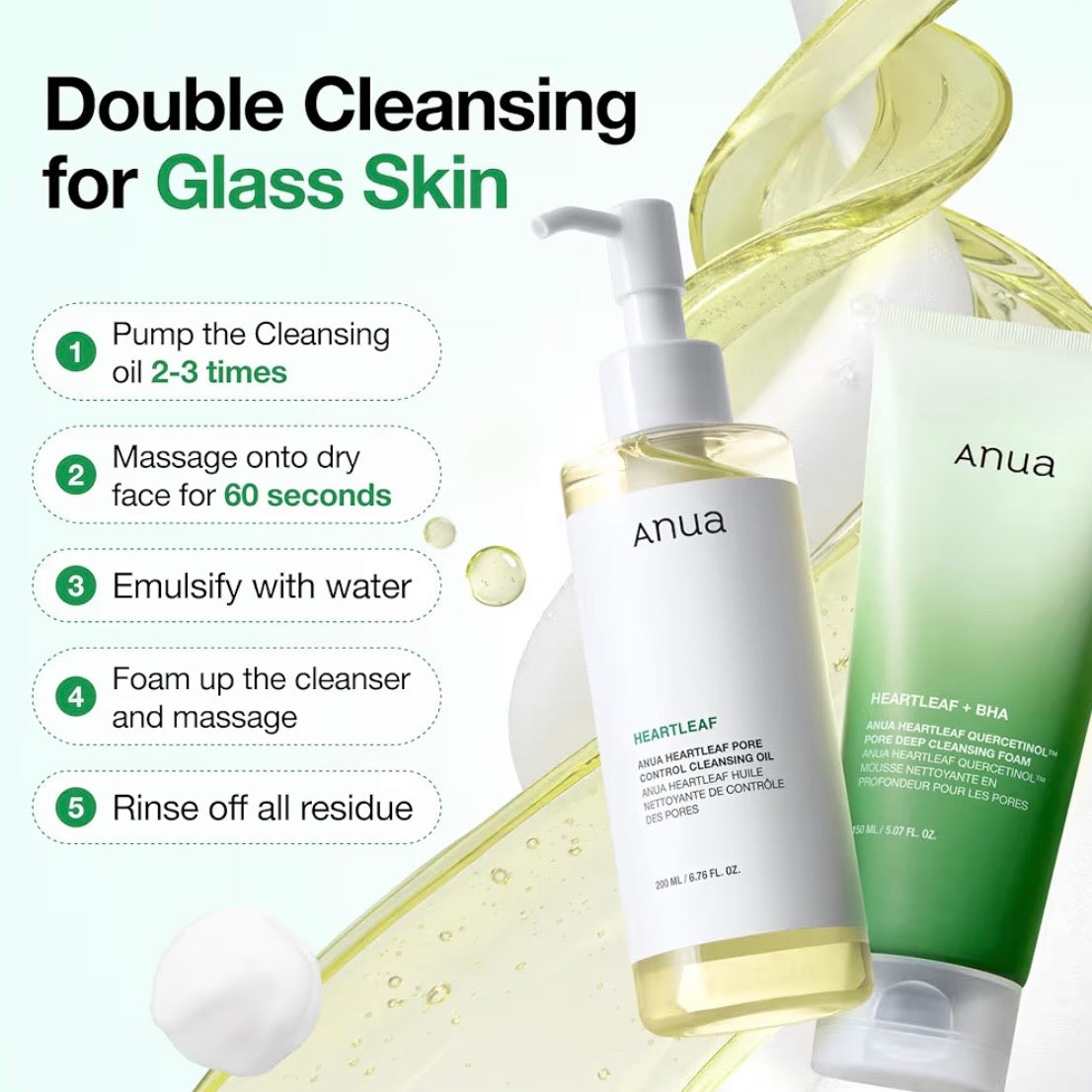 Anua Heartleaf Pore Control Cleansing Oil 200ml