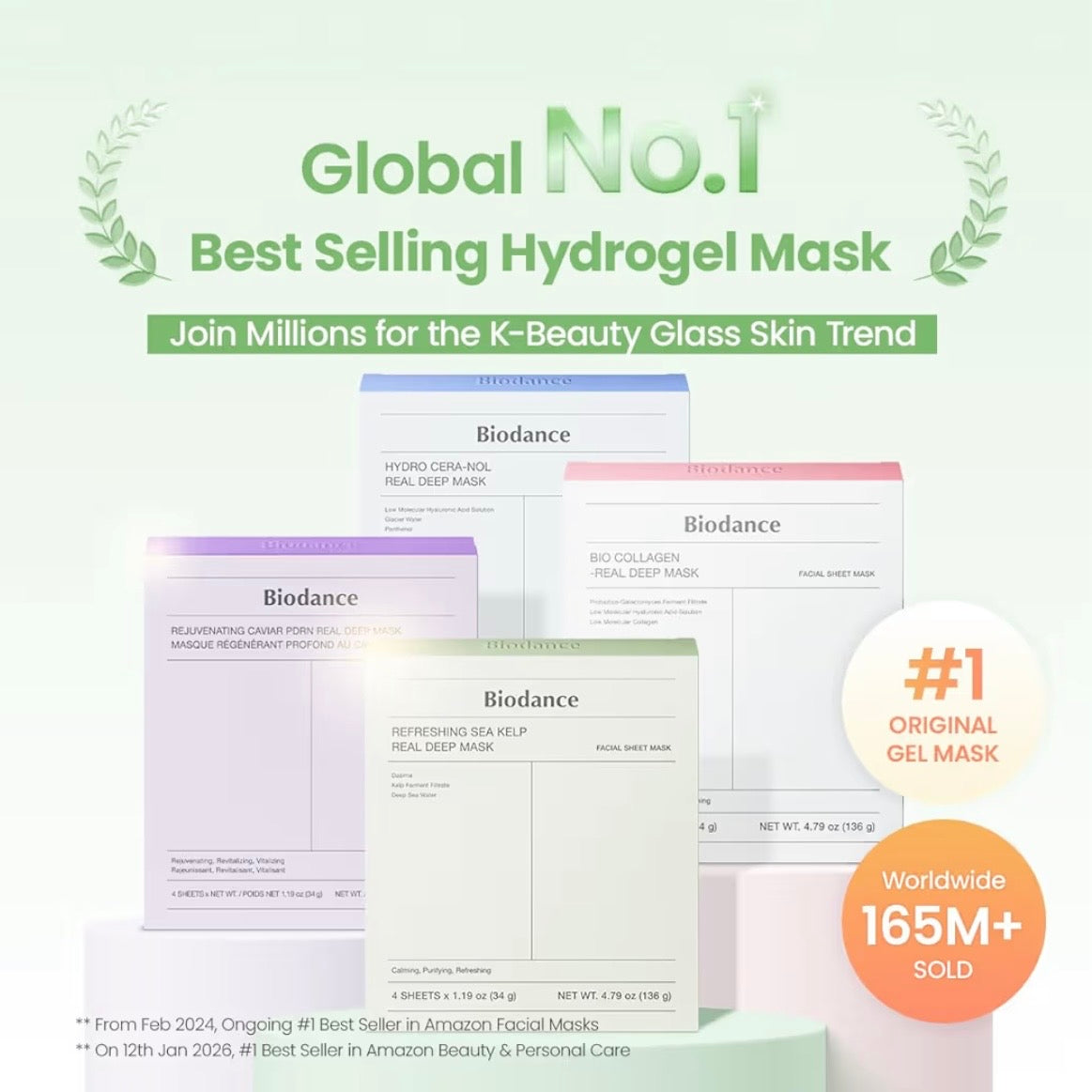 Biodance Refreshing Sea Kelp Real Deep Mask - 01 Sheet Masks