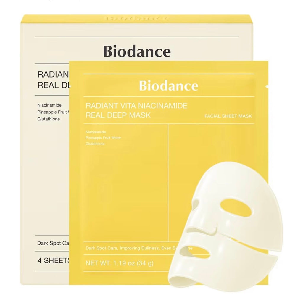 Biodance Radiant Vita Niacinamide Real Deep Mask - 01 Sheet Mask
