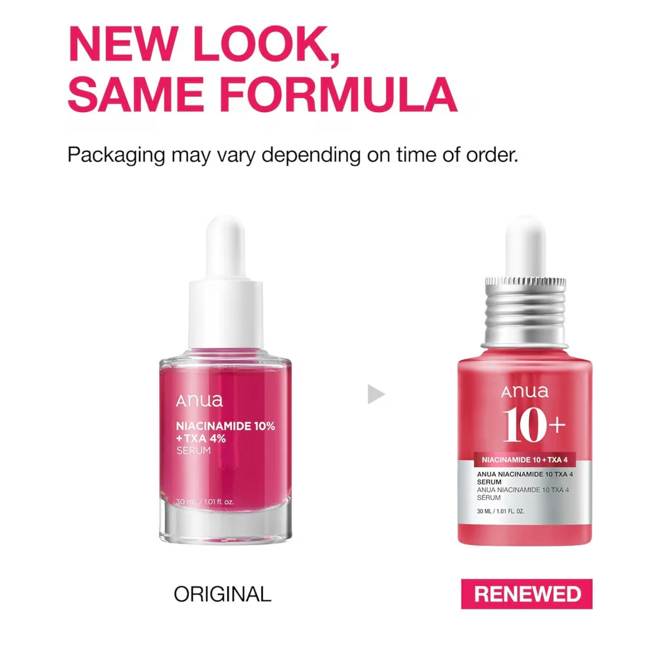 Anua Niacinamide 10% + TXA 4% Serum 30ML