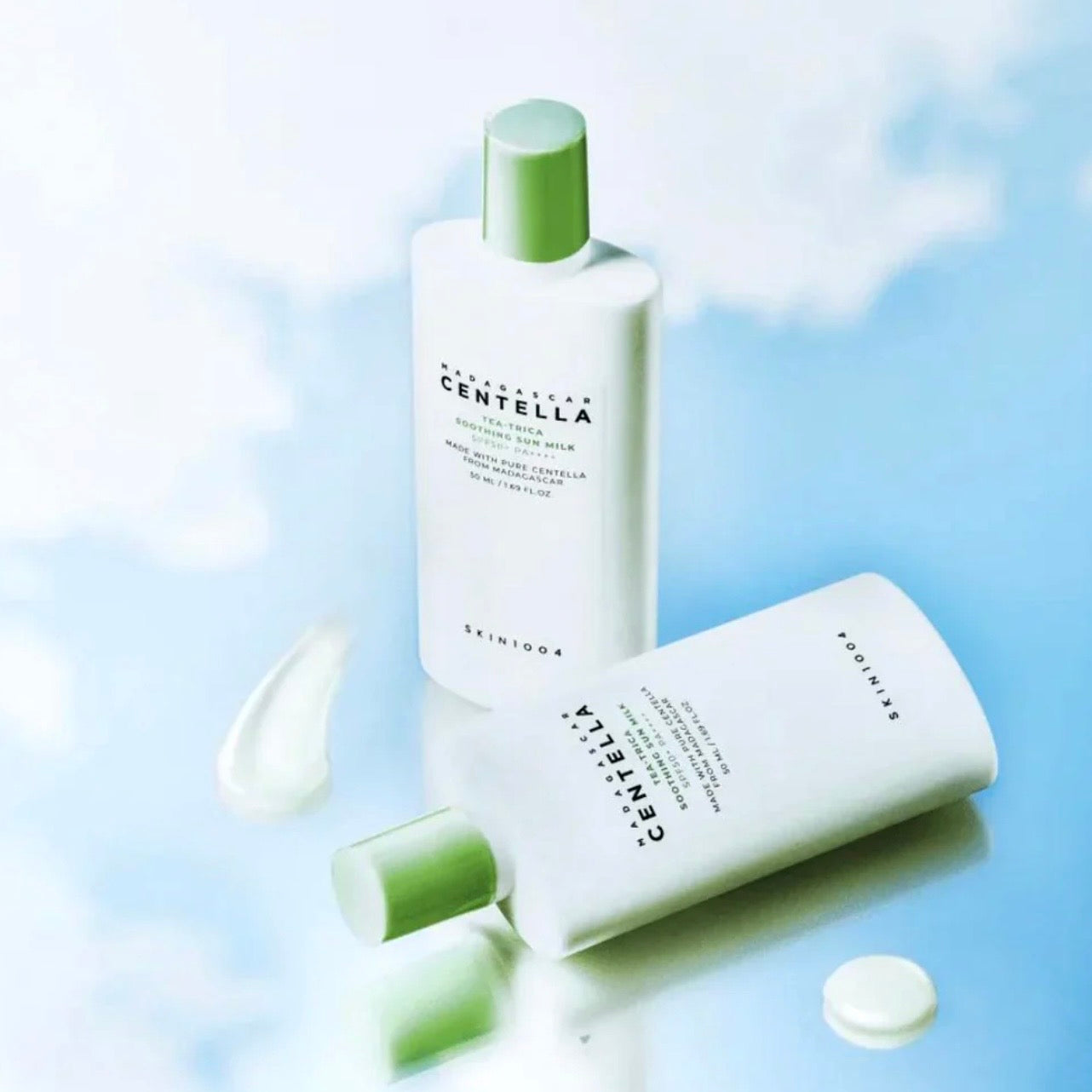 Skin 1004 Madagascar Centella Tea-Trica Soothing Sun Milk - 50 ml