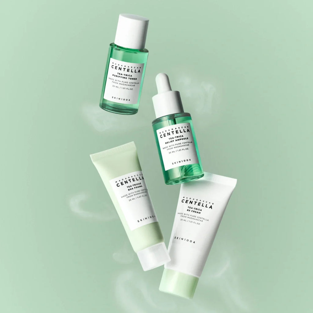 Skin 1004 Madagascar Centella Tea-Trica Travel Kit - 4 Pcs