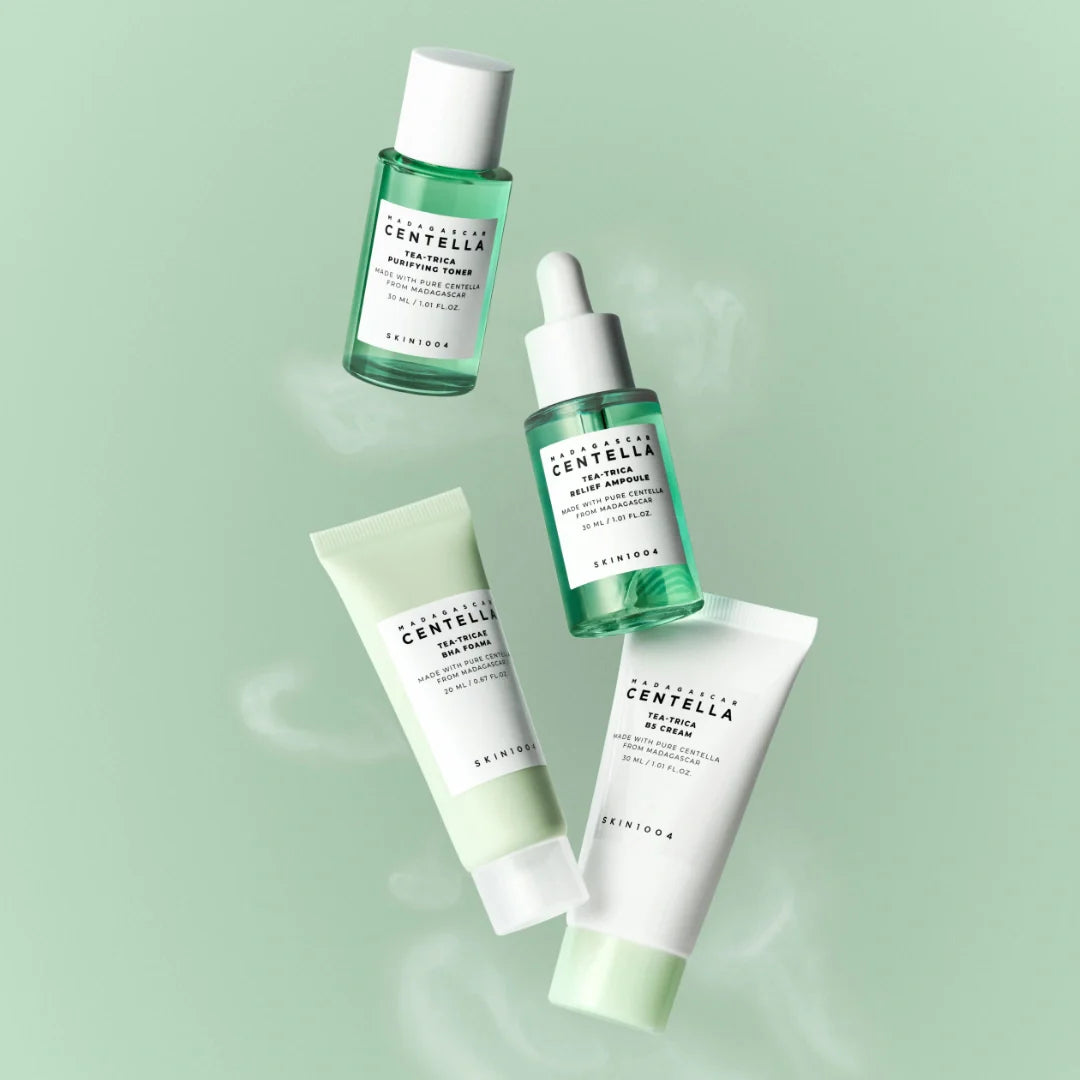 Skin 1004 Madagascar Centella Tea-Trica Travel Kit - 4 Pcs