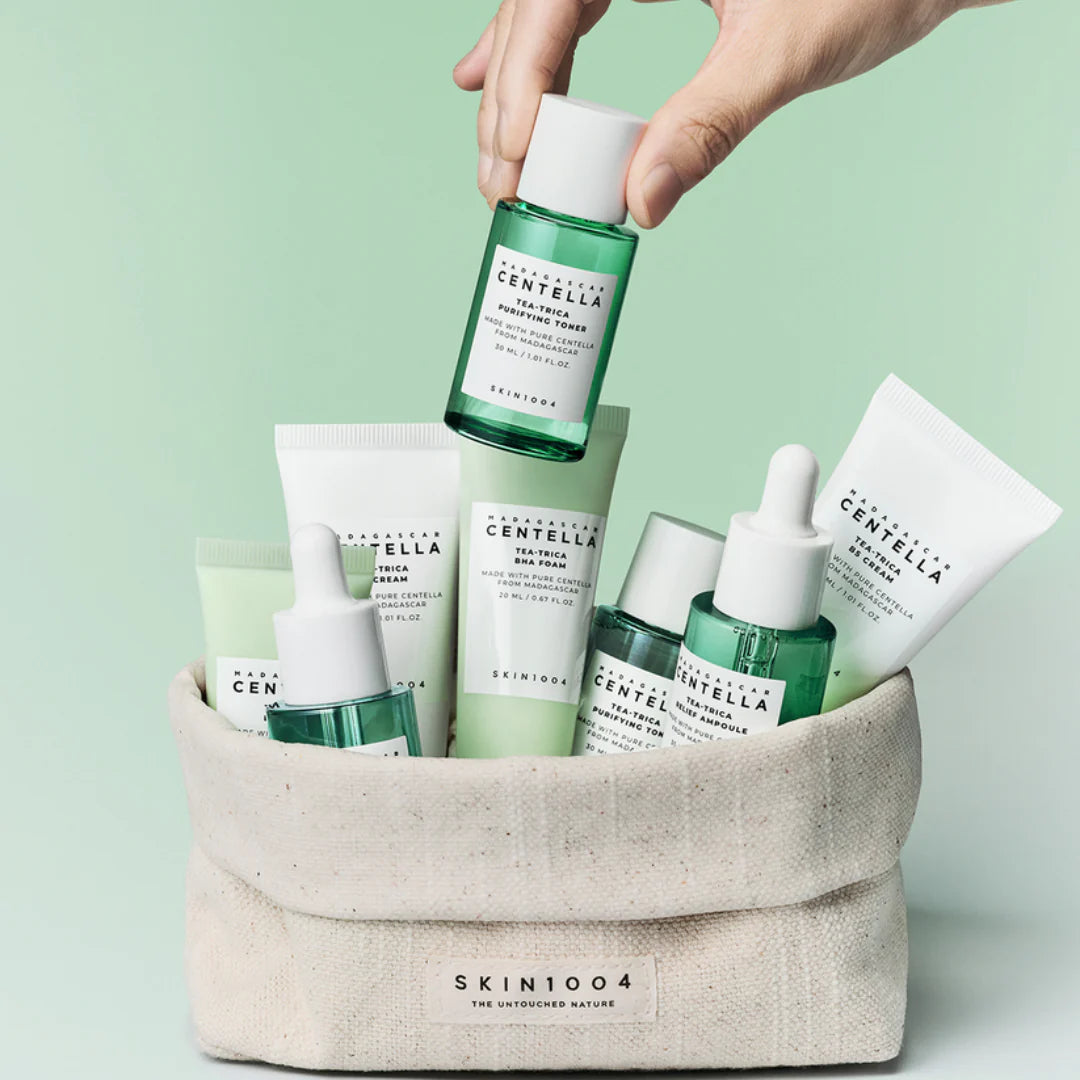 Skin 1004 Madagascar Centella Tea-Trica Travel Kit - 4 Pcs